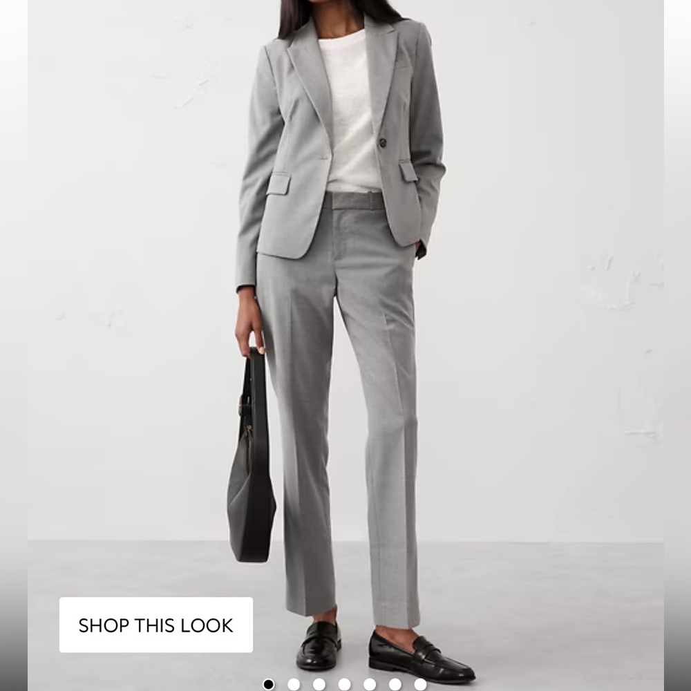 Banana Republic Light Gray Pant